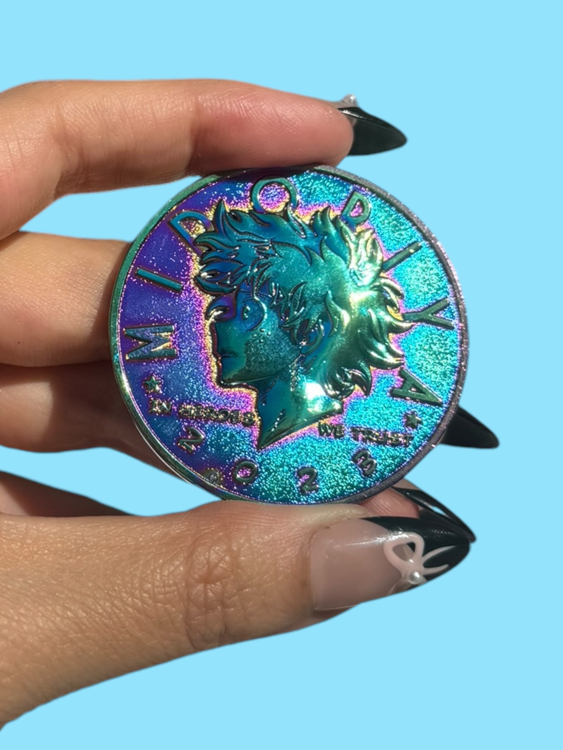 Deku Electroplated coin