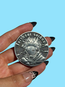 Shinso Antique Metal silver coin