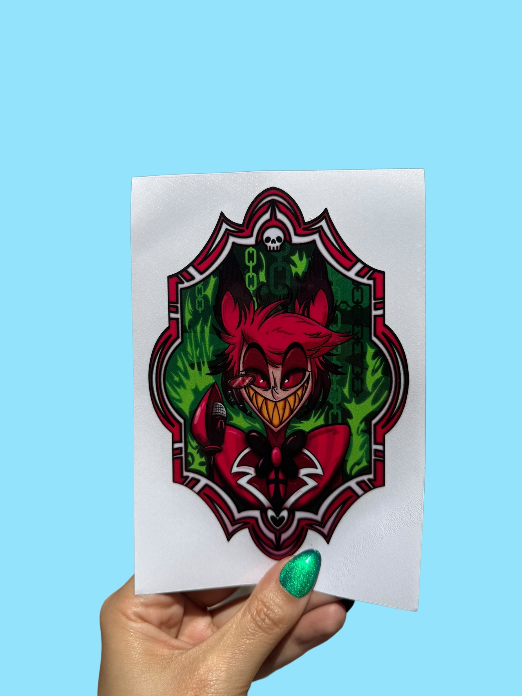 Alastor Car Decal 2