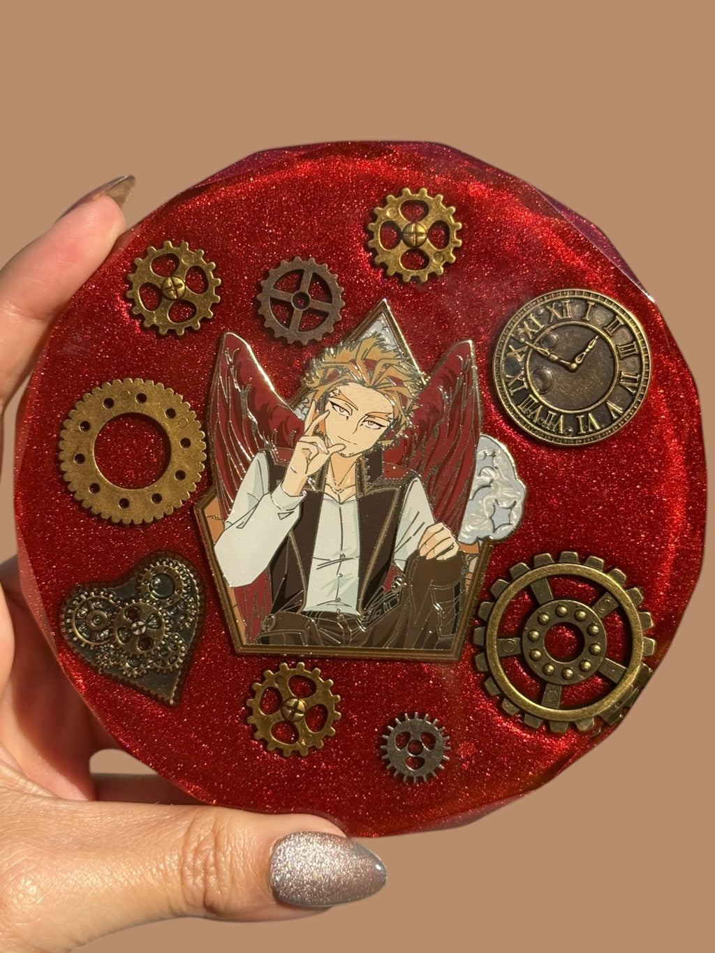 Hawks Steampunk Coaster
