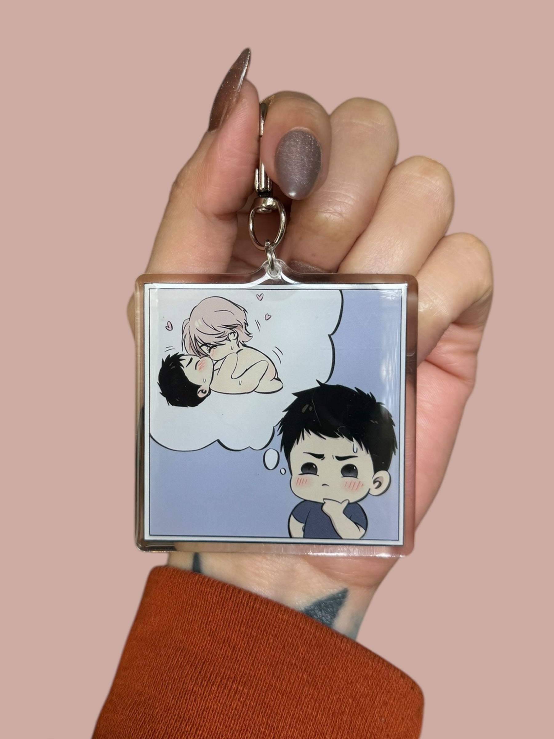 Potato Thoughts Acrylic Charm