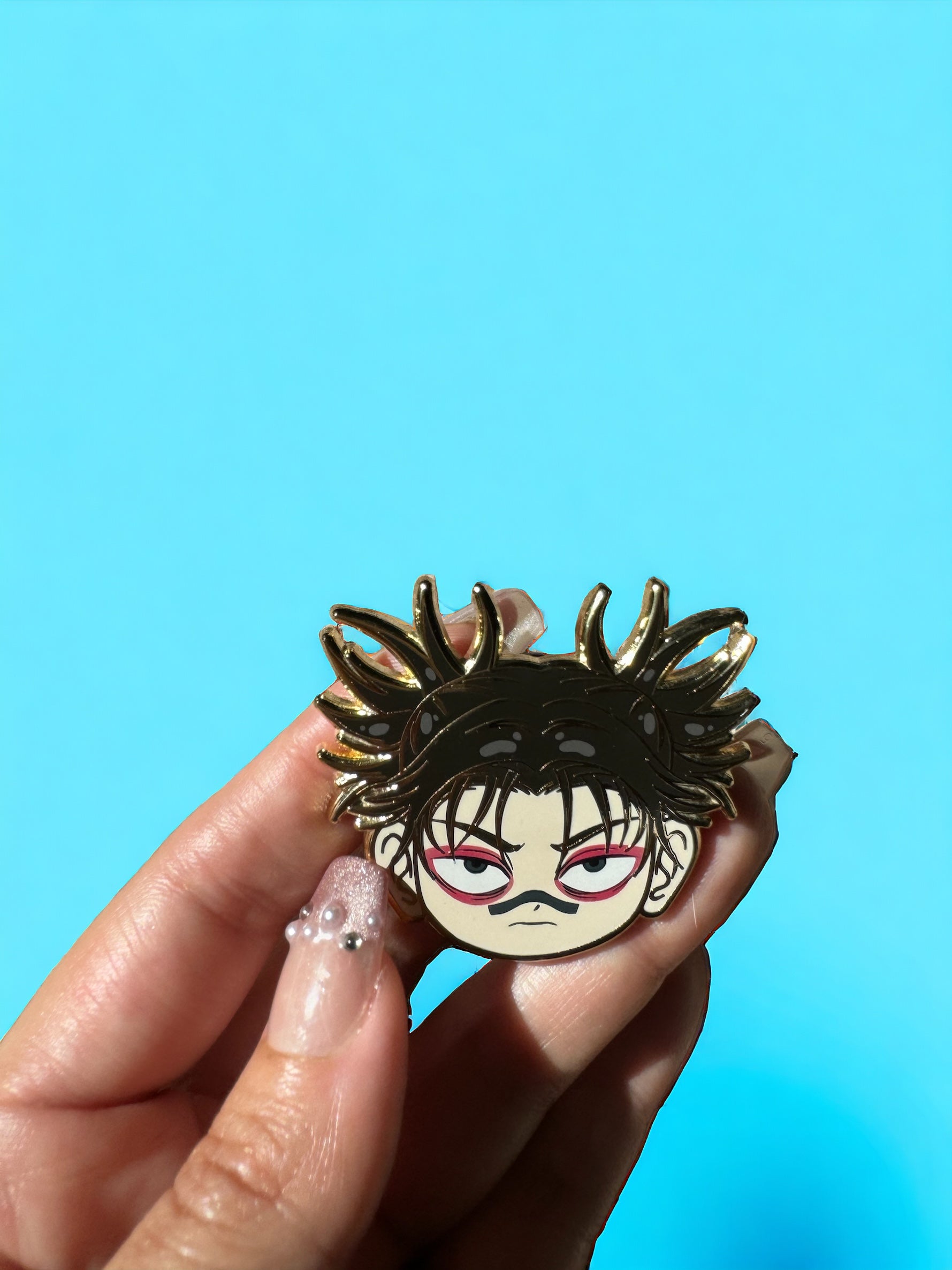 Chosito chibi head pin