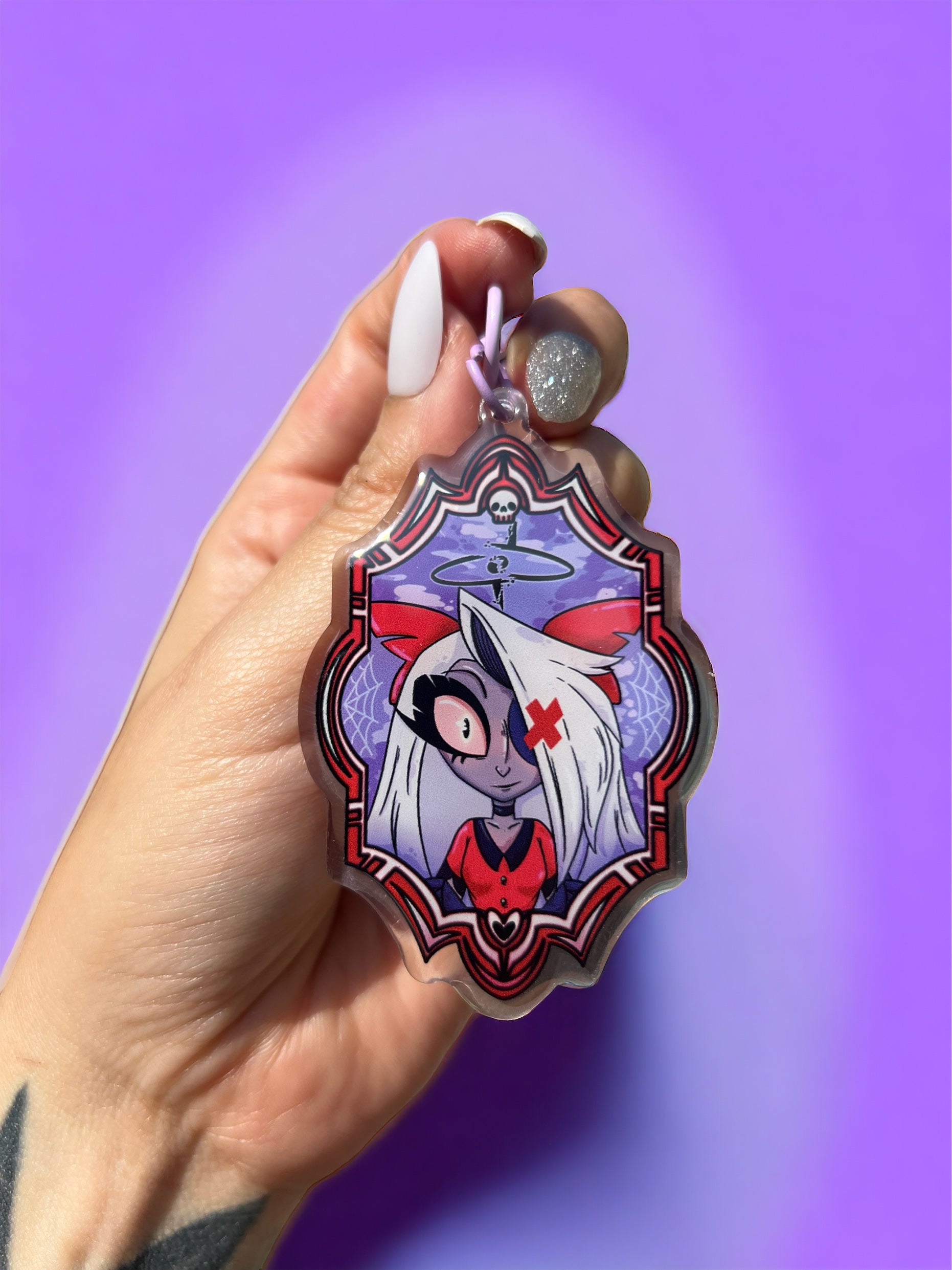 Vee Acrylic Keychain 4